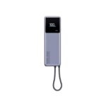 POWER BANK 10000MAH C/R 165W C/CABLE INTEGRADO